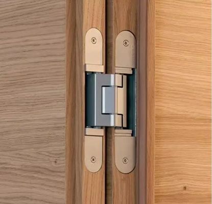 25mm فاصله حفاری برش شده شیل پولیش شده سیاه مخفي گیره / مخفي صلیب گیره 1.2mm