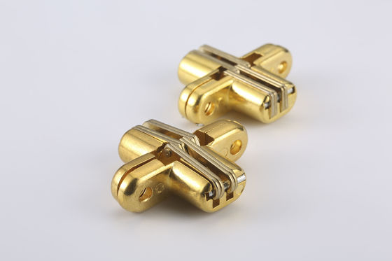SS Mortise Mount لولای نامرئی 180 درجه بازشو 50 پوند ظرفیت وزن